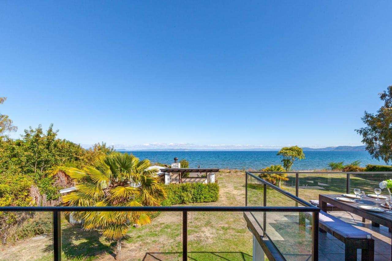 Lakefront Villa - Waitahanui Holiday Home 外观 照片